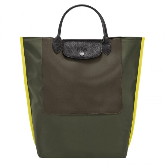 Cabas M Tote Bag Khaki Women Longchamp