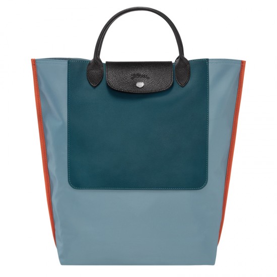 Cabas M Tote Bag Cloud Blue Women Longchamp