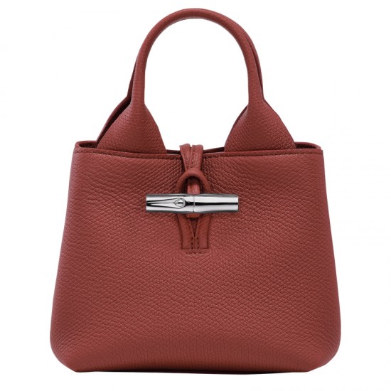 Le Roseau Xs Handbag Chestnut Women Longchamp