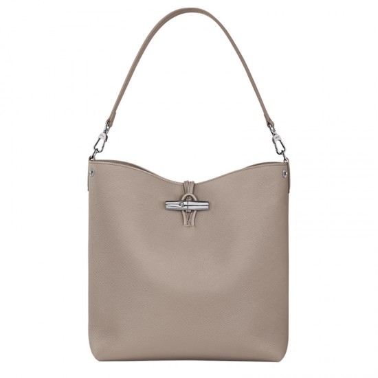 Le Roseau M Shoulder Bag Clay Women Longchamp