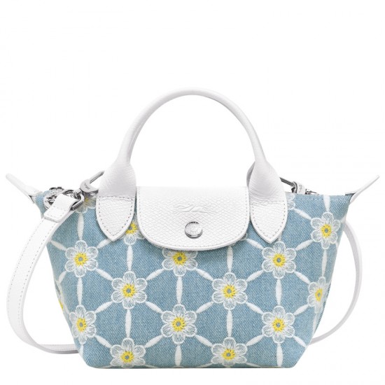 Le Pliage Collection Xs Handbag Sky Blue Women Longchamp