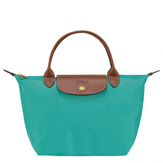 Longchamp Women Le Pliage Original S Handbag Recycled Canvas Turquoise