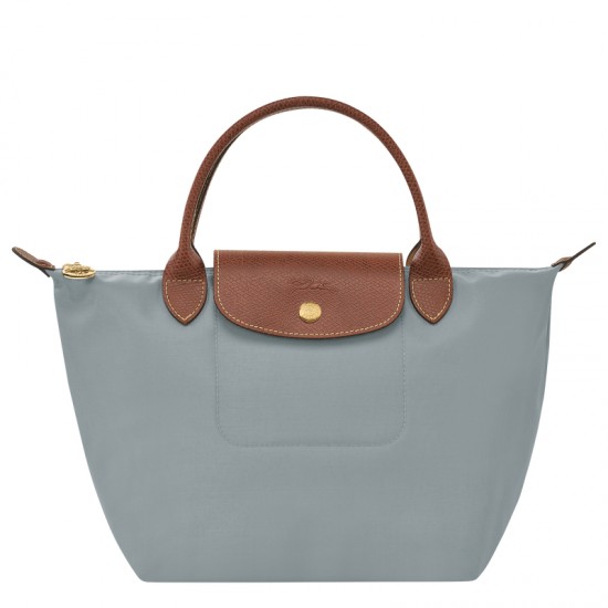 Longchamp Women Le Pliage Original S Handbag Recycled Canvas Steel