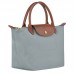 Longchamp Women Le Pliage Original S Handbag Recycled Canvas Steel