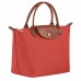 Longchamp Women Le Pliage Original S Handbag Recycled Canvas Tomato